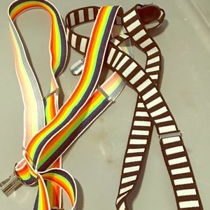 Two pairs of suspenders